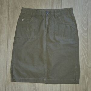 Tommy Hilfiger Dark Green Pencil Skirt